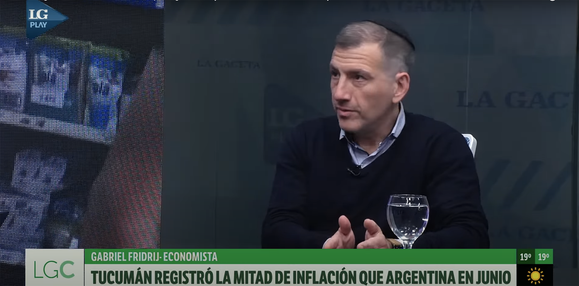 Tucumán registró la mitad de la inflación que Argentina en junio. Nota en el canal de televisión «La Gaceta» 17/07/2025